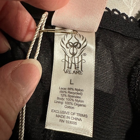 We are HAH U UP Bodysuit, Size Large (v) - Picture 11 of 12